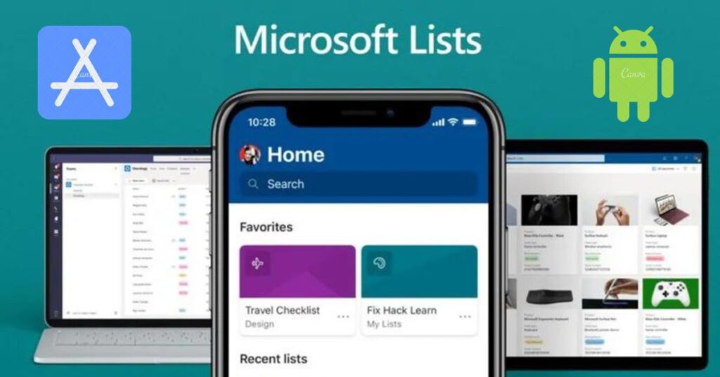 Microsoft Lists is now available on android iOS